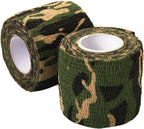 Camouflage Accessories, Camouflage Tapes, 2PCS 14.8ft Long self-Adhesive Camo Wrap, Elastic Camo Duct Tape, Cuttable