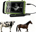 Rectal & Convex Dual-Use Probe Veterinary Ultrasound Machine for Cattle and Horse, Portable Handheld Vet Scanner for