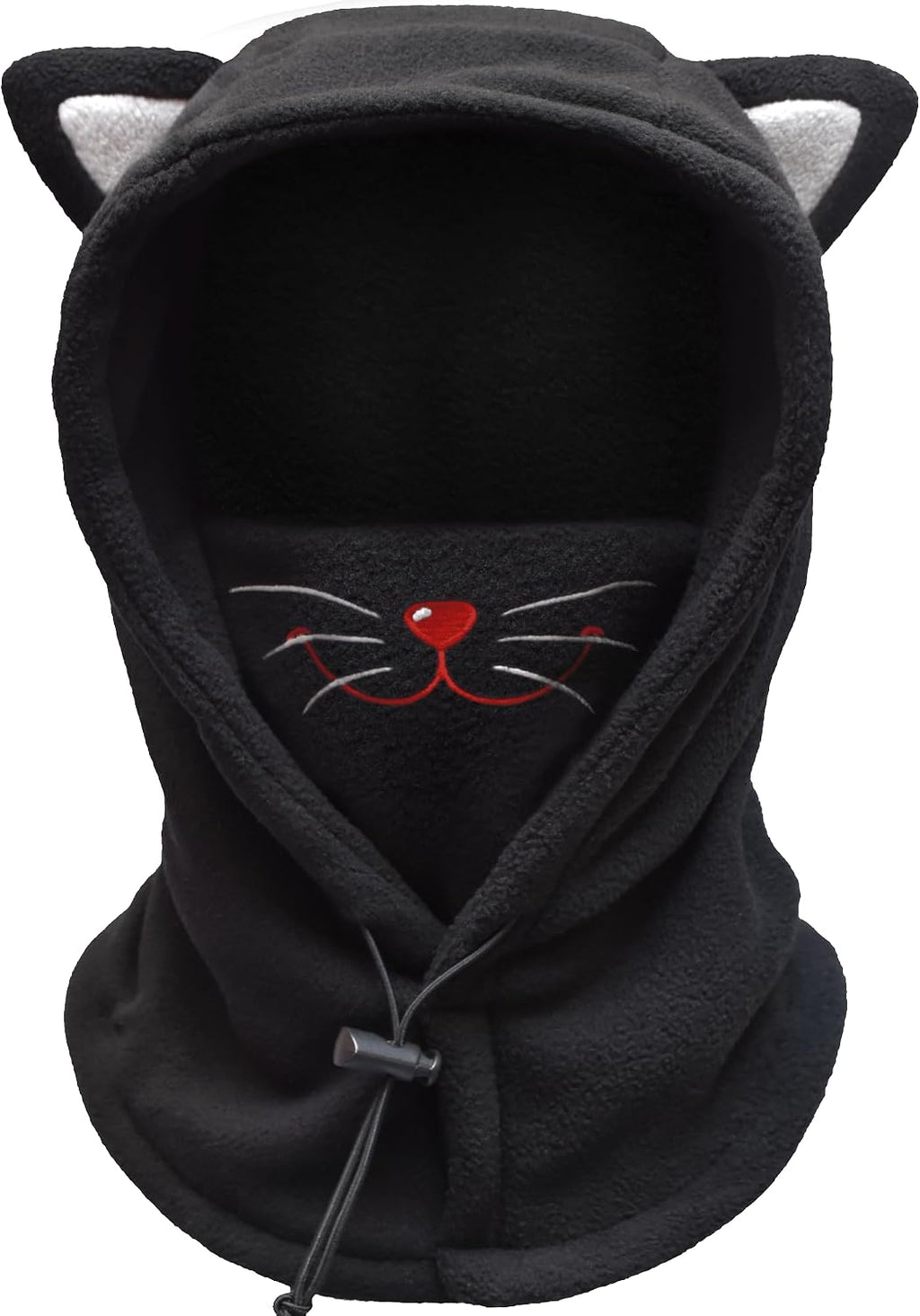 Kids Winter Hat Balaclava, Fleece Cold-Weather Hood for Boys & Girls School and Outdoor Snow Play