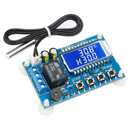 Electronic Thermostat Controller, DC 6-30V 24V Digital Temperature Control Board -50 to +110 Degree Celsius High