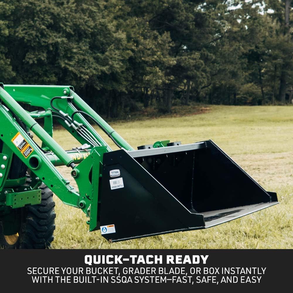 Quick Tach Adapter Fits Hook and Pin to Convert Universal Skid Steer Style Mount, Green Finish, 12x22 Adapter Hook