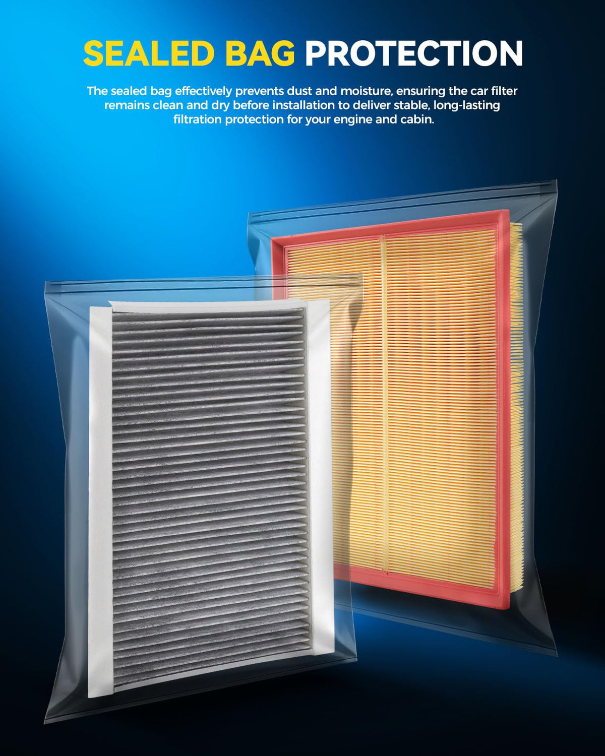 PHILTOP CA10330+CF10436 Engine & Cabin Air Filter Set