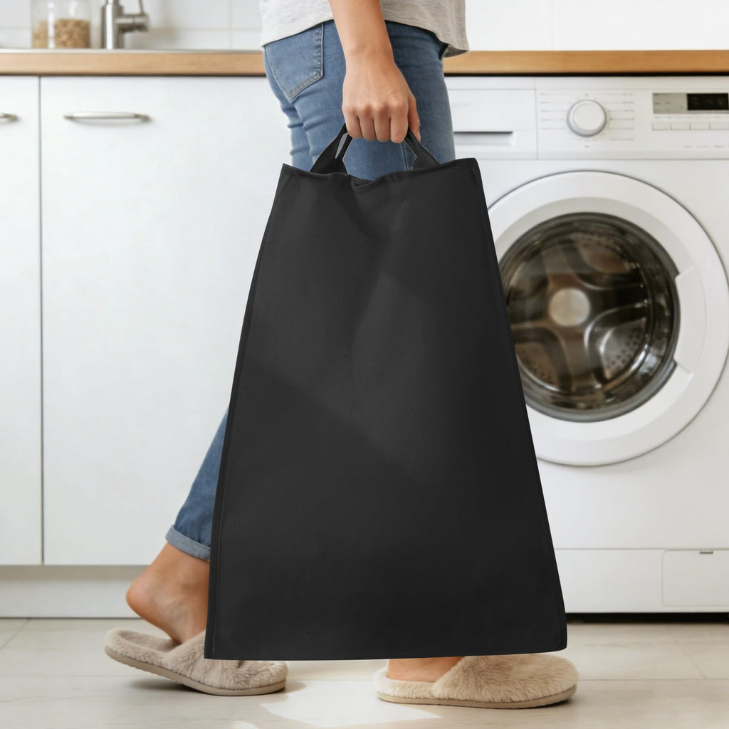 Metal Rack Laundry Hamper, Large Laundry Basket with Convenient Handle, Freestanding Dirty Clothes Hamper for for
