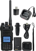 Ailunce HA1UV Ham Radio,with 1 Extra Charger,IP67 Waterproof,Long Range Dual Band Handheld Two Way Radio for