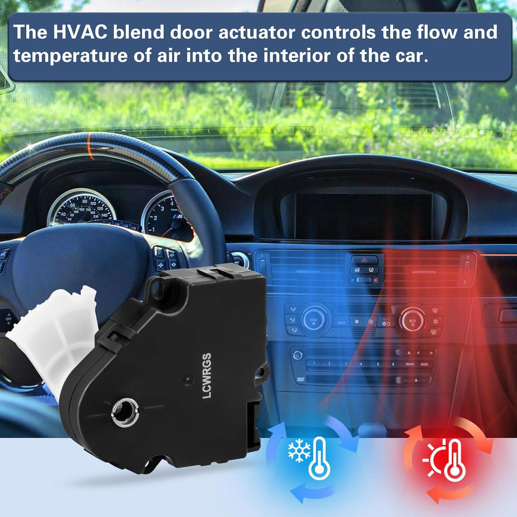 HVAC Blend Door Actuator 604-110 for Chevy Trailblazer GMC Envoy 2003-2009