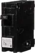 Q110 10-Amp Single Pole Type QP Circuit Breaker