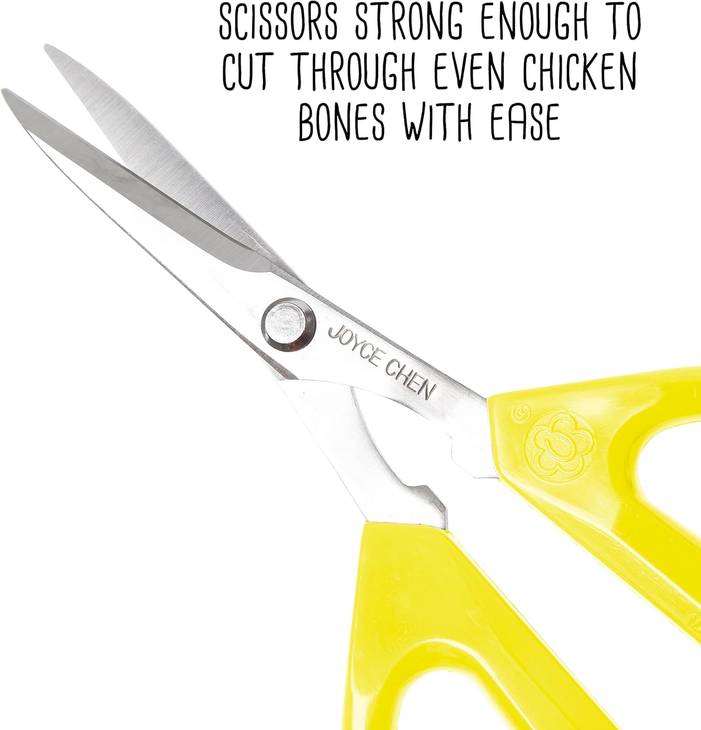 Original Unlimited Kitchen Scissors All Purpose Kitchen Shears With Comfortable Handles, Yellow, 2 Pack