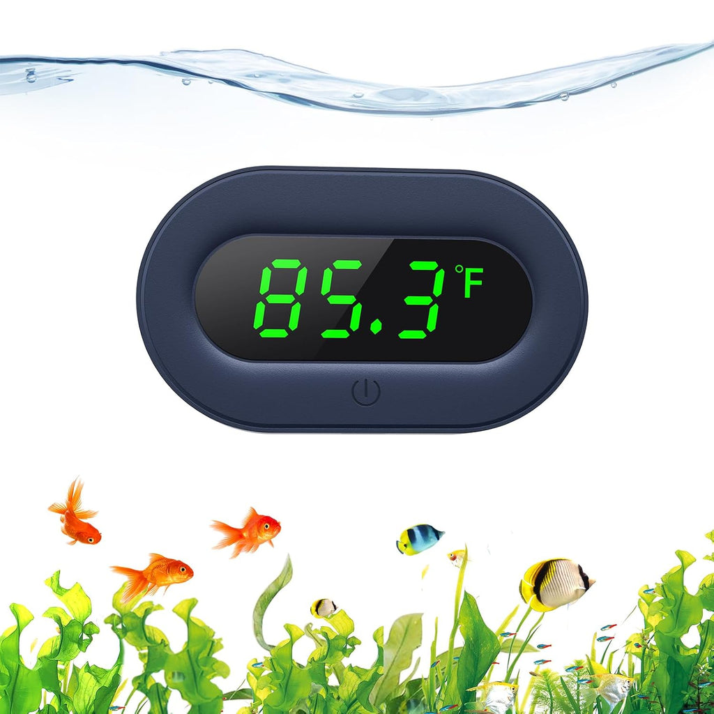 LED Aquarium Thermometer Digital Highly Accurate Replaceable Battery