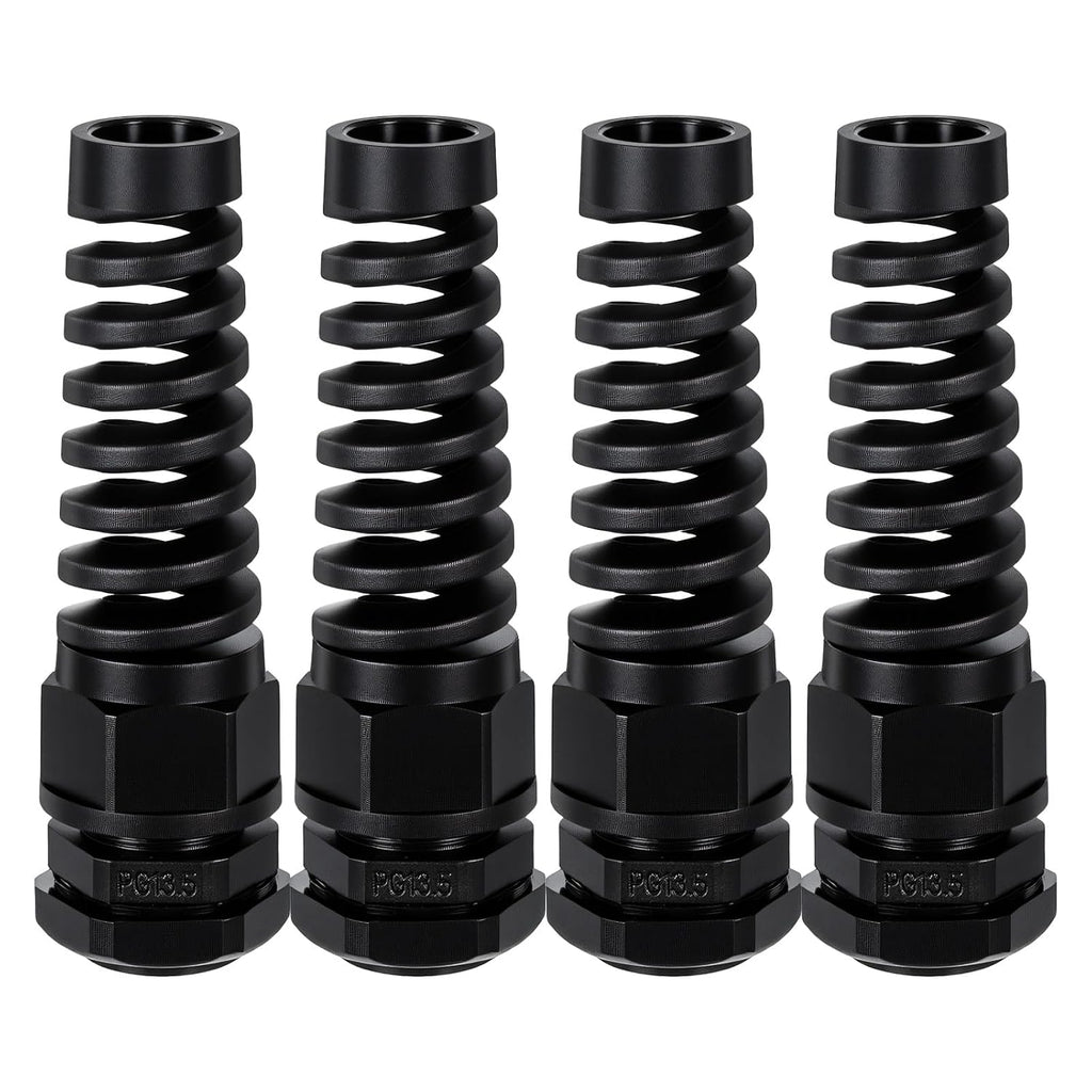 4-Pack NPT 1/2" Waterproof Cable Glands