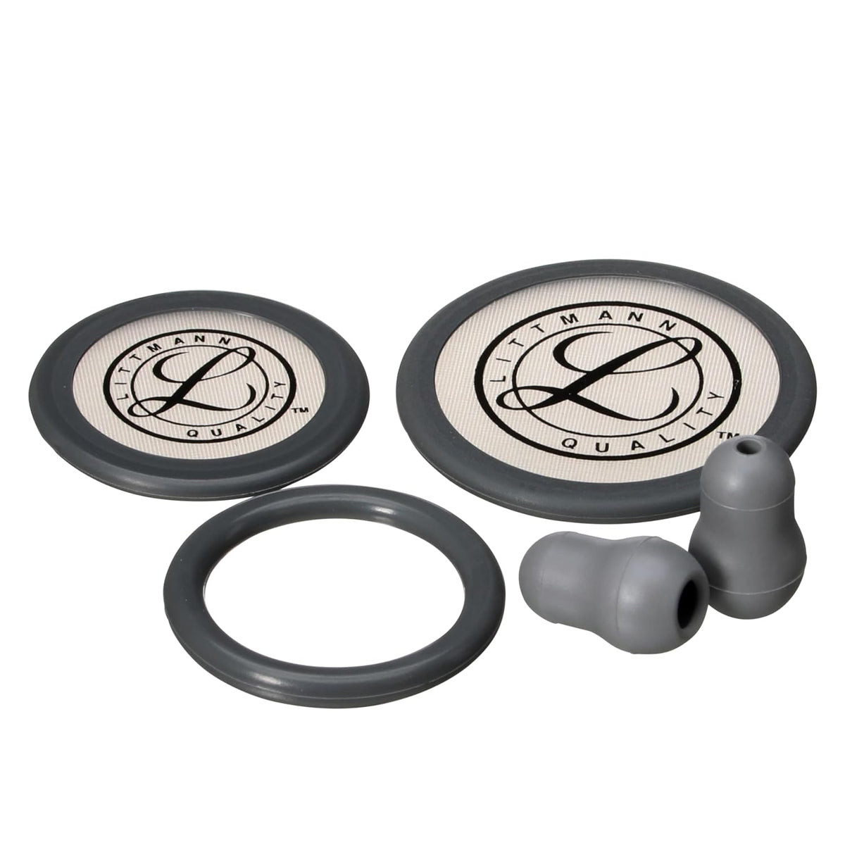 Littmann Spare Parts Kit for Classic III, Card IV, CORE, 40017, Gray