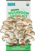 Organic Oyster Mushroom Grow Kit, Harvest Gourmet Mushrooms In 10 Days