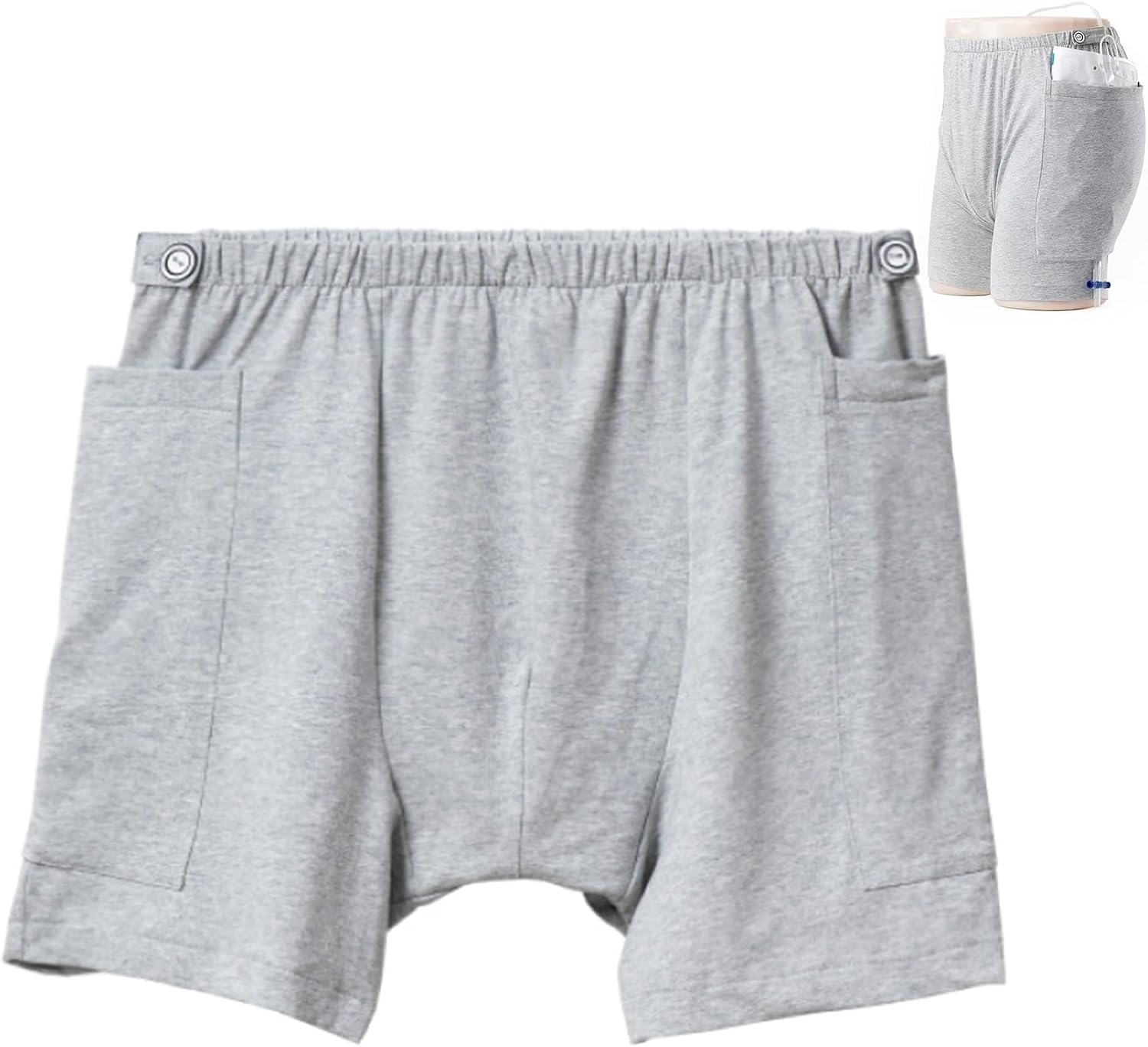 New Type of Urine Bag Pants,Underwear Urine Bag Pants for Elderly,Urine Drainage Bag Underwear,Nephrostomy Bag Pants