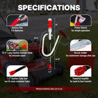 TERA PUMP Automatic Battery Powered Liquid Transfer Pump