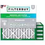 24x24x2 Air Filter MERV 8 Dust & Allergy Defense (5-Pack)