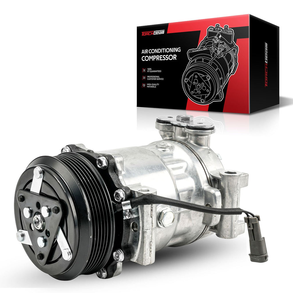 Torchbeam Air Conditioner AC Compressor for Chevy S10 1998-2003 4.3L