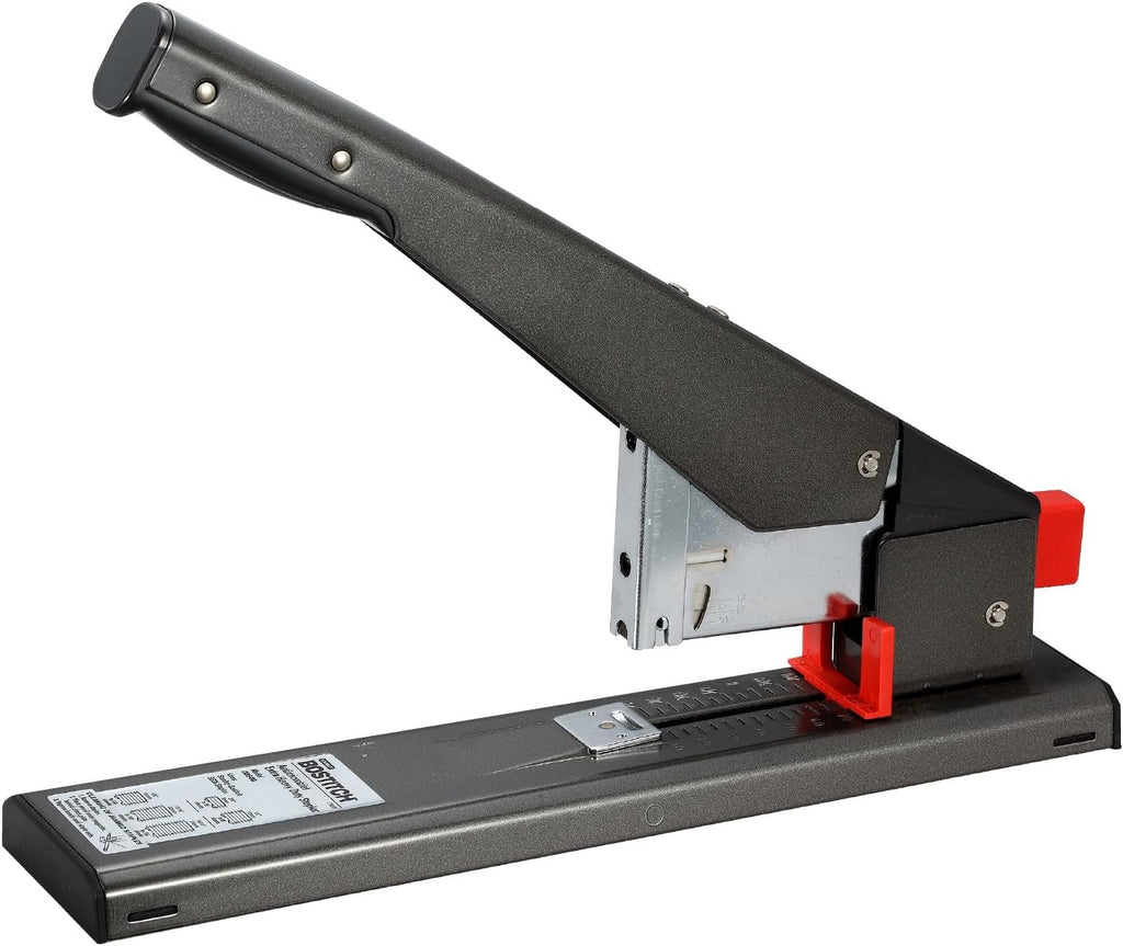 Office Heavy Duty Stapler, 215 Sheet Capacity, Jam-Free, Easy Reload, Black (00540)