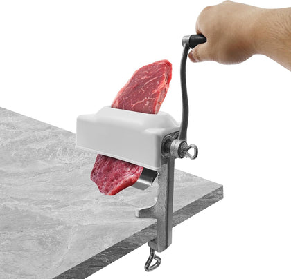 Manual Meat Tenderizer Tool, Steak Flatten Cuber Rolling Machine