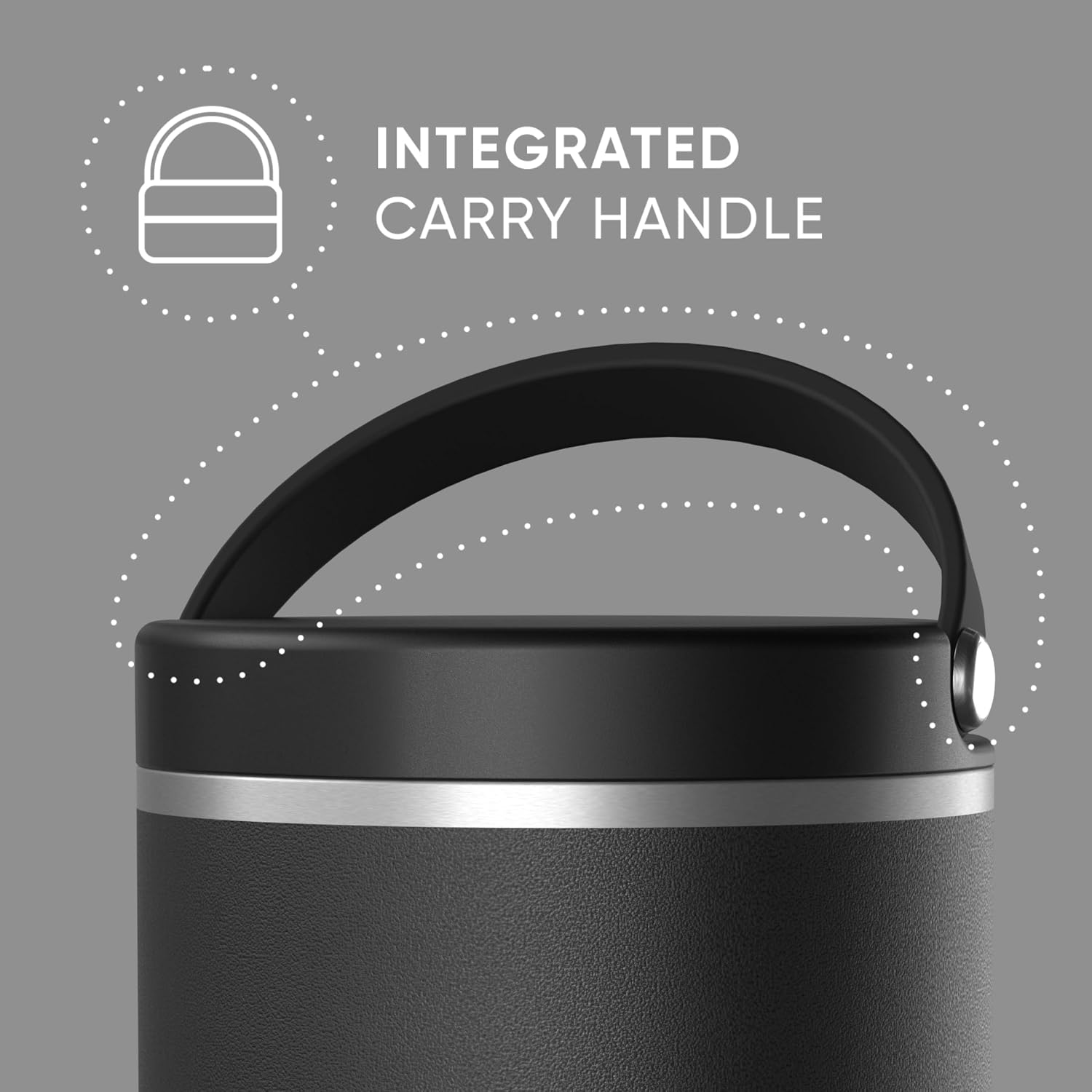 25oz Stainless Steel Vacuum Insulated Food Jar for Hot Food and Cold Food, Wide Mouth Leak-Proof Soup Jar for Adults