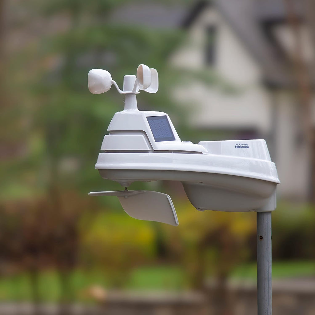 Iris (5-in-1) Home Weather Station with Wi-Fi Connection to Weather Underground with Temperature, Humidity, Wind