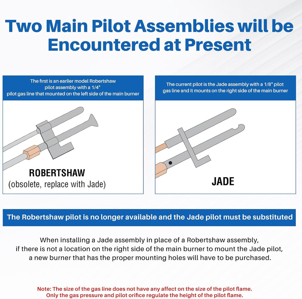 91603 Jade Pilot Thermocouple Kit for Atwood/Dometic RV Water Heater