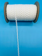 5/16" 100% Cotton RIC Rac - 25 Yards (White)