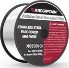 ARCCAPTAIN E308LFC-O Stainless Steel Flux Cored Welding Wire .030" 2LB