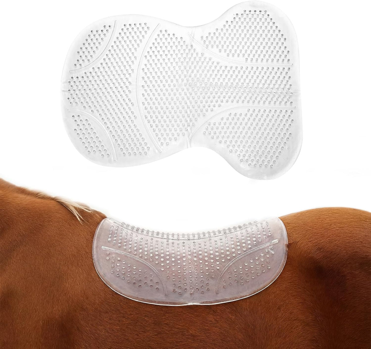 Anti-Slip TPE Pad for Horse English Saddle Pad