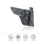 LED Tail Light LH Compatible with 2016-2019 Ford Explorer Base XLT
