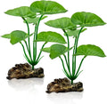 2-Pack Aquarium Decor Betta Fish Tank Decorations 6-inch Fish Tank Plants