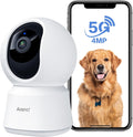 4MP Pet Camera P2Q, 5G WiFi 6 Indoor Security Camera, Free Phone App