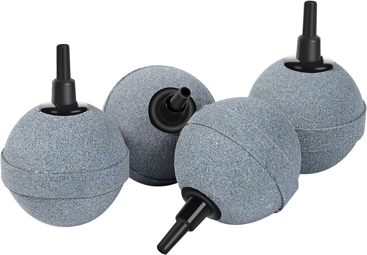 Air Stones for Ponds 2 Inch, Long Lasting Aerator Oxygen Diffuser, Air Pump Accessories for Aquariums, Fish Tanks