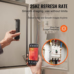 Thermal Imaging Camera for Android & iOS, 256 x 192 IR Resolution Wireless Infrared Thermal Imager with WiFi & Visual