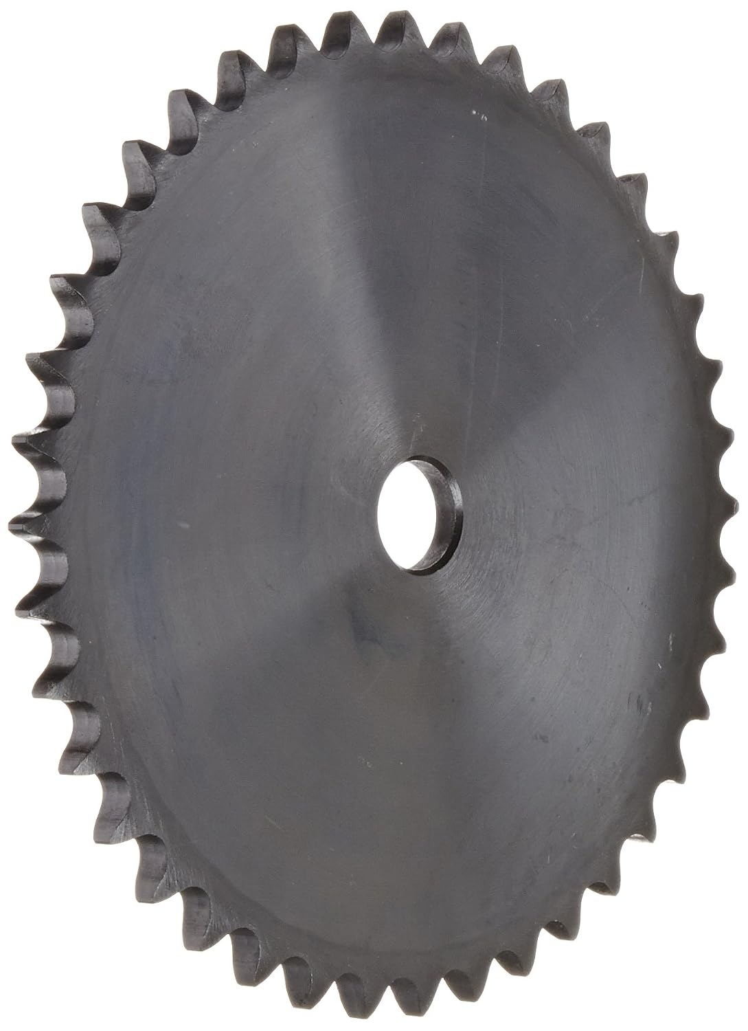 Browning 40A40 Plate Roller Chain Sprocket, Single Strand, Type A Hub, Steel, 5/8" Stocked Bore, 40 Teeth