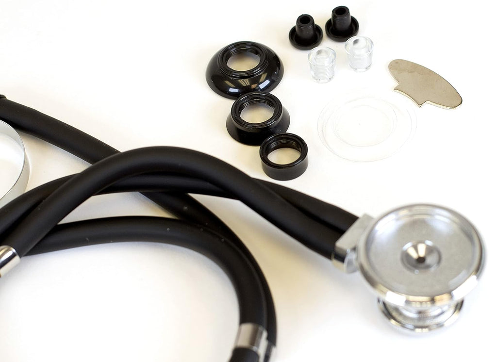 DS-9295-BK 30" Sprague Rappaport Style Stethoscope for Doctors, Nurses and Medical Students, First Aid Professional