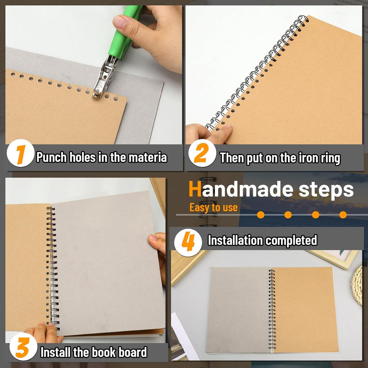 100 Chipboard Sheets 8.5 x 11", 22PT Cardboard for Crafts