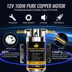 MILADO Oil Change Extractor Pump Electric Engine Oil Fluid Transfer Pump