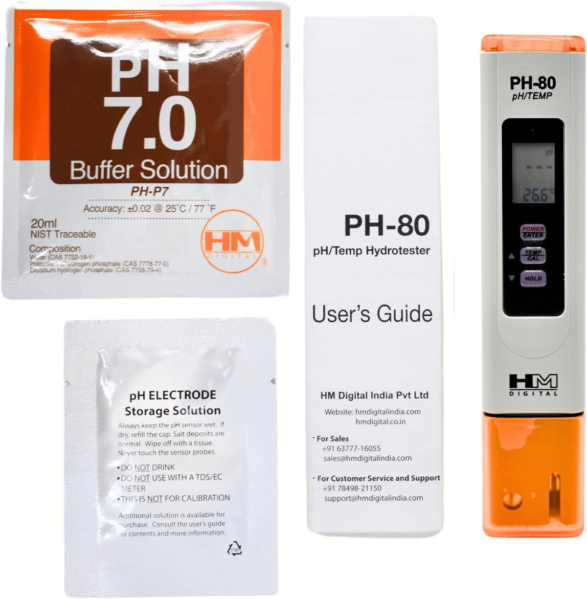 HMDPHM80 Digital pH/Temperature Meter