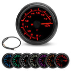 7 Color 18V Volt Voltmeter Gauge 2-1/16" 52mm