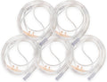 5pk 4Ft Adult Oxygen Nasal Cannula, Salter Style, Trumpet Connector