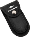 Multitool Belt Sheath for Leatherman, Gerber - Nylon Knife Pouch for Folding Knife - Snap Closure Knife Holder with