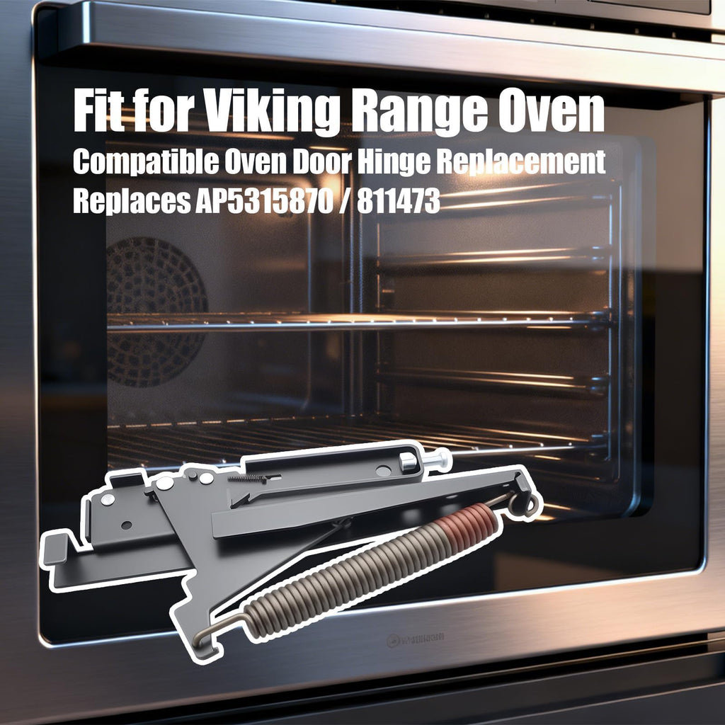 Range Oven Door Hinge Fit for Viking Range Oven VGSS360 Replace PC020009