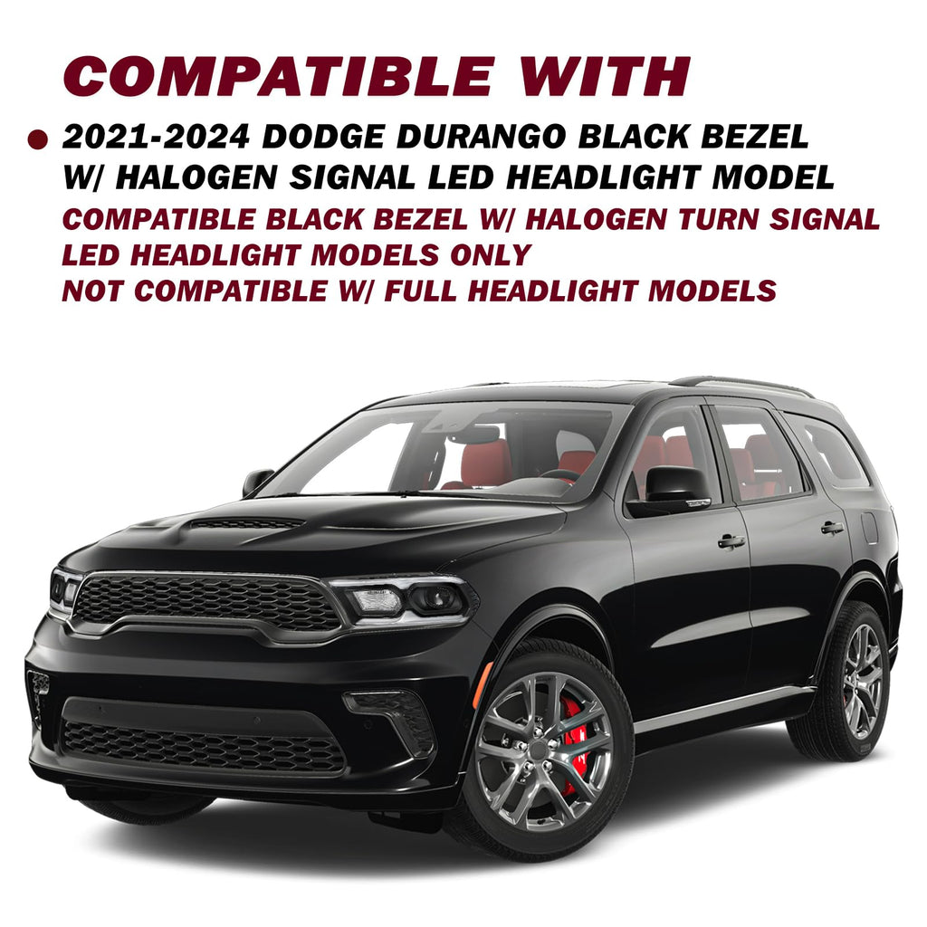 Headlight Assembly Fit for 2021-2024 Dodge Durango