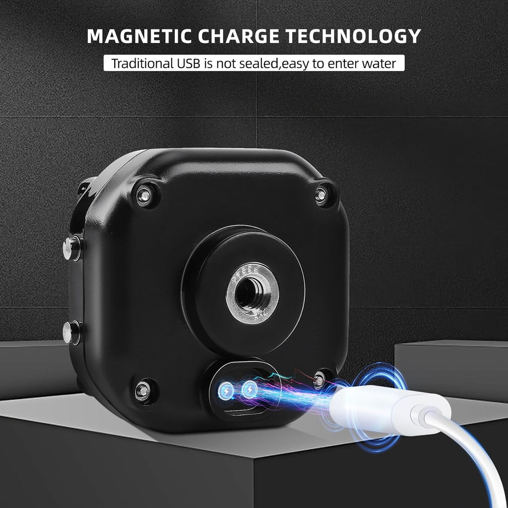 Motorcycle Tire Pressure Monitoring System, Motorcycle TPMS System | with 2 External Sensors, LCD Display, IP67