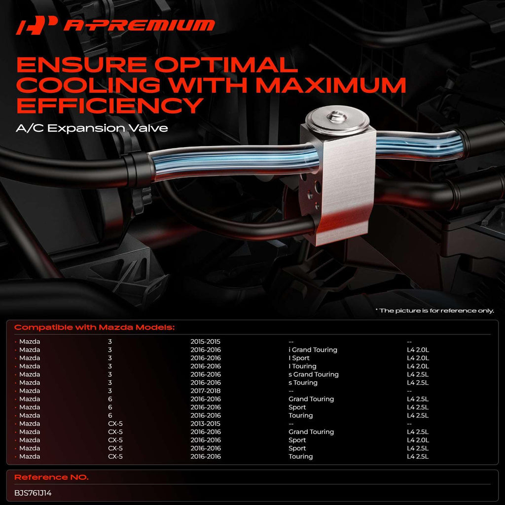 A-Premium AC Expansion Valve Compatible with Mazda