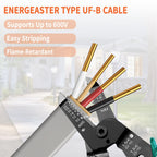 Energeaster 10/3 UF-B 250FT Solid Underground Feeder Direct Burial Cable