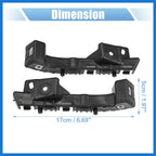 VekAuto 1 Pair Left and Right Side Front Bumper Mounting Support Bracket 84081022 for Chevy Malibu 2016-2022 Auto Accessories