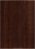 30" x 42" Rectangular High-Gloss Walnut Resin Table Top
