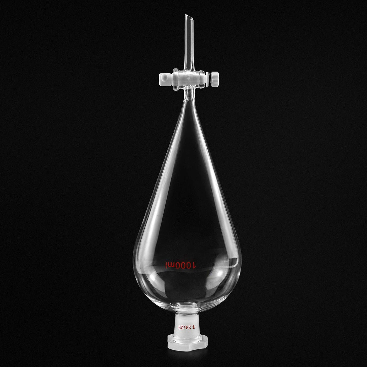 1000ml Separating Funnel with 24/29 Joints and PTFE Plug