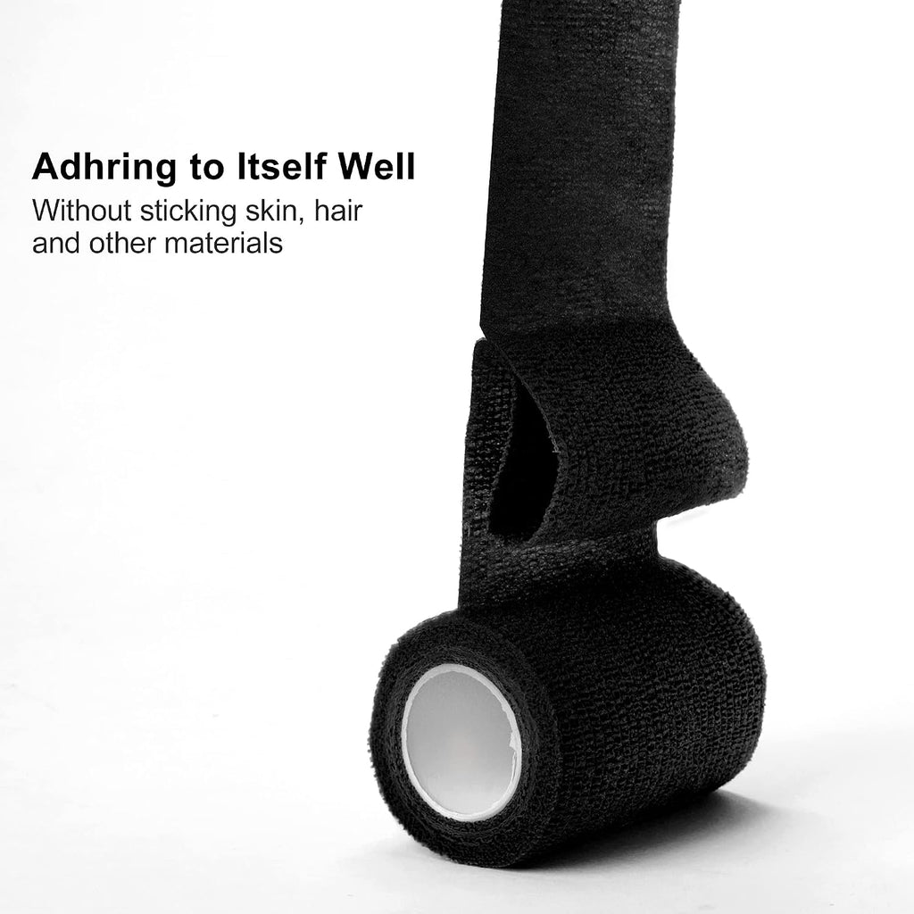 Self Adhesive Bandage Wrap Tattoo Grip Tape 2 inch x 5 Yards Cohesive Bandage Wrap Medical Wrap for Sports & First