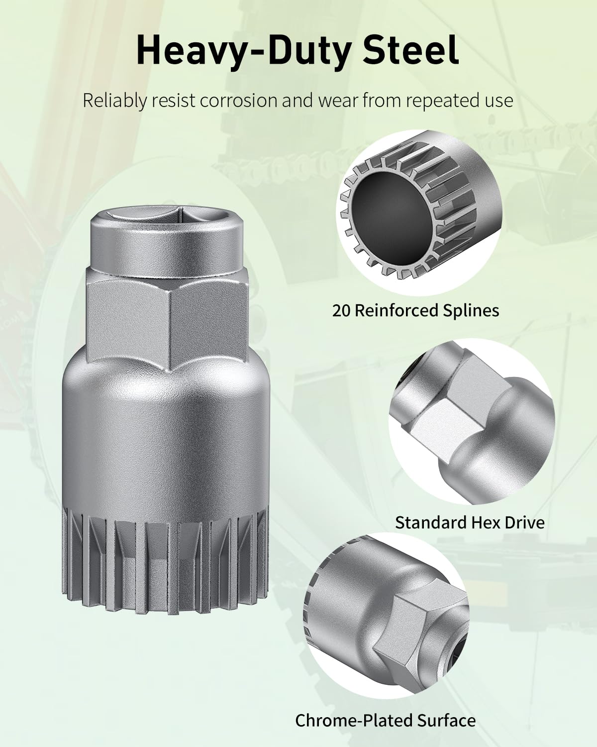 Bike Bottom Bracket Tool, Shimano Bottom Bracket Removal Tool